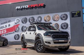 FORD RANGER GD07 MATTE BLACK MILLED